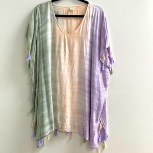 New Surf Gypsy Ombré Tie Dye Tunic